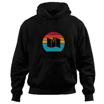 Discover GIS Analyst Map Pin Sunset Retro Camping Hiking Hoodies