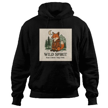 Discover Wild Spirit Fox Design Hoodies