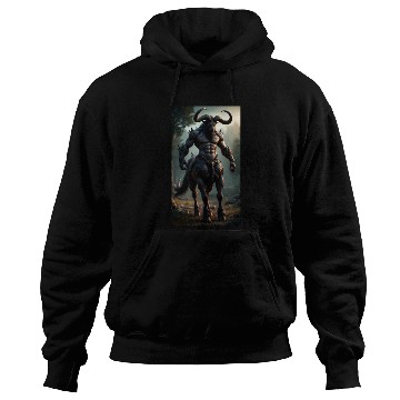 Discover Dark Minotaur Warrior Fantasy Art Hoodies