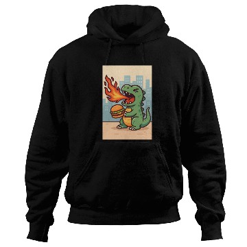 Discover Angry dino Hoodies