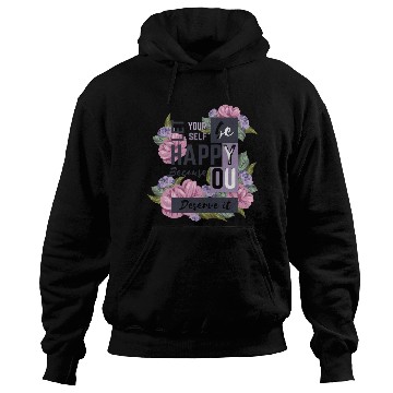 Discover beautiful positive message with flowers Hoodies