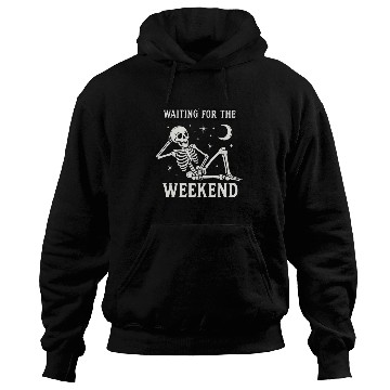 Discover Weekend Skeleton Mood Graphic Hoodies