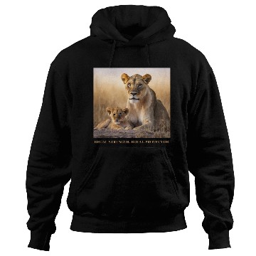 Discover Lioness and her cub - Pride & Joy Hoodies