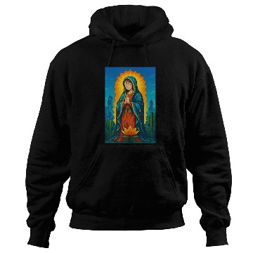 Discover GUADALUPE VIRGEN ANIME STYLE Hoodies