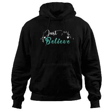 Discover Just Believe original White-Blue Hoodies