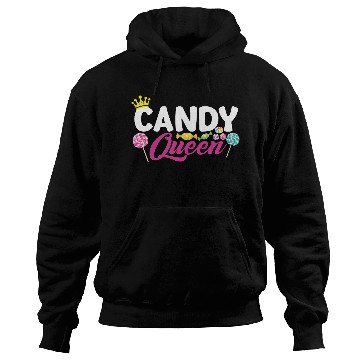 Discover Funny Candy Queen Lollipop Lover Design 01 Hoodies