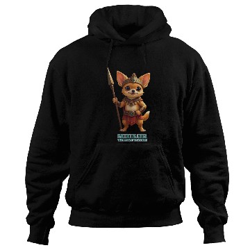 Discover Chiihuahua the Aztec Warrior Hoodies