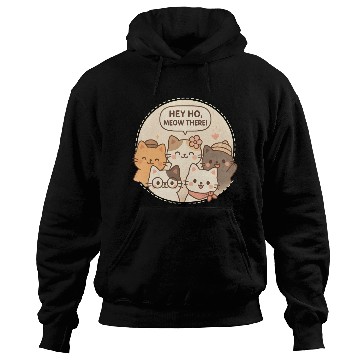 Discover Hey hello meow there!! Hoodies