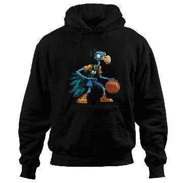 Discover Basketball bird bouquet Hoodies