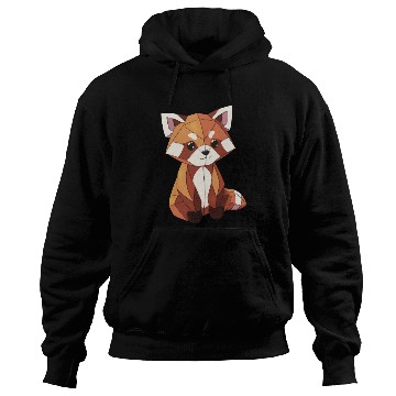 Discover Cute red panda Hoodies