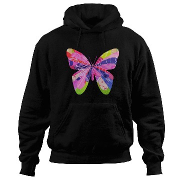 Discover Butterfly design unique collage bug art garden Hoodies