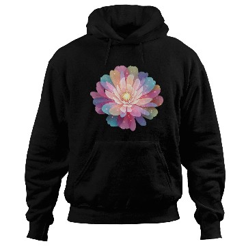 Discover Ethereal Lotus Bloom Digital Art Hoodies