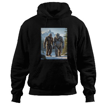 Discover BIGFOOT AND YETI 4 Hoodies