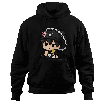 Discover Chibi Joneda Angry Hoodies