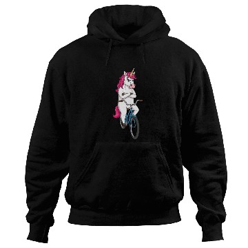 Discover Grumpy Unicorn on Bike – For Cyclists Hoodies