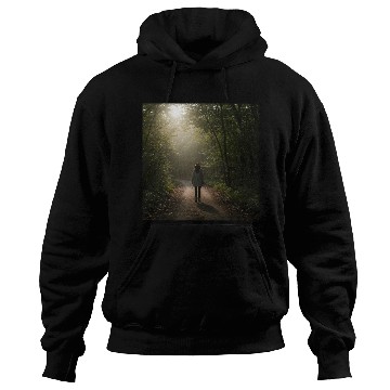 Discover Enchanted Forest Path Illustration Hoodies