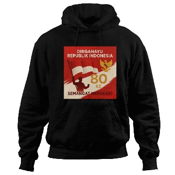 Discover Indonesian Independence 80th Anniversary Hoodies