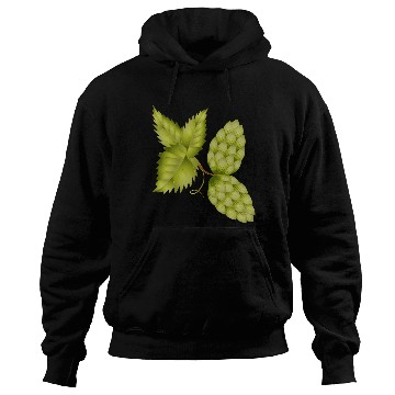Discover Hops and Hop Leaf – Natural Beer Motif Hoodies