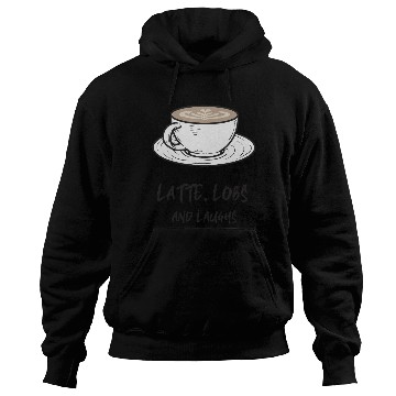 Discover Latte, Lobs and Laughs - Pickleball Coffee Hoodies