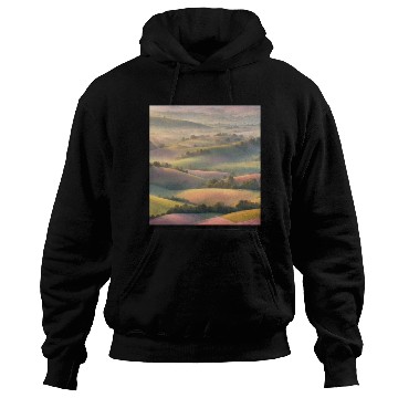 Discover Pastel Rolling Hills Landscape Hoodies