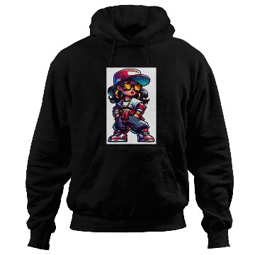 Discover Street Dance Rap Girl Hoodies
