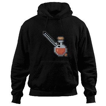 Discover Pixel Art Vampire Potion Design Hoodies