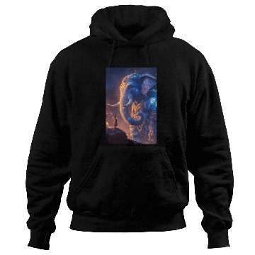 Discover Celestial Elephant Guardian Hoodies