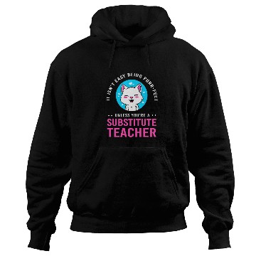 Discover Substitute Teacher Cat Lover Hoodies