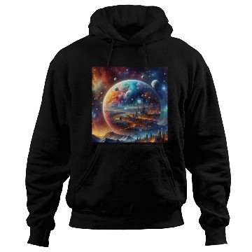 Discover Futuristic Sci-FI Fantasy with Alien Planet Hoodies