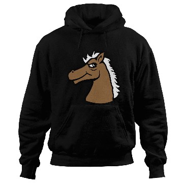 Discover Horse Cool look Smile Guy Stallion Man Fun Bad Boy Hoodies