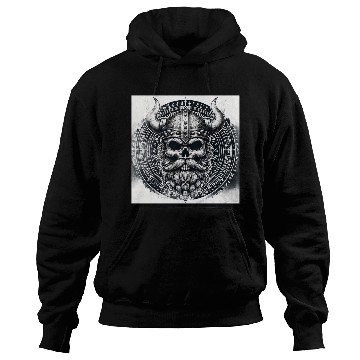 Discover Viking Skull Warrior Design Hoodies