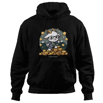 Discover Capricorn Business Goat Illustration Hoodies