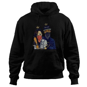 Discover Urban Rebels Masked Duo Hoodies Design