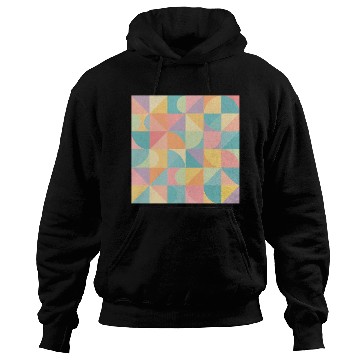 Discover Pastel Geometric Pattern for Modern Apparel Hoodies
