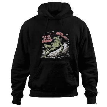 Discover Am I The Drama Whimsical Lizard frog Hoodies