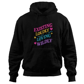 Discover Queer Pride Queer Joy LGBTQ+ Affirmation Trans Hoodies