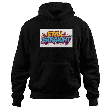 Discover Still Straight Yellow and Teal Hoodies