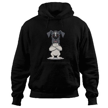 Discover Grumpy great dane cartoon animal illustration Hoodies