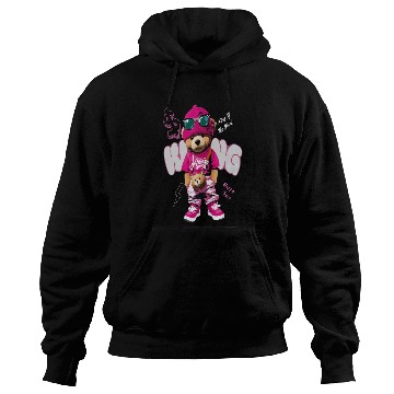 Discover Trendy Teddy Bear Streetwear Design Hoodies