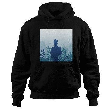 Discover Serene Forest Silhouette Hoodies