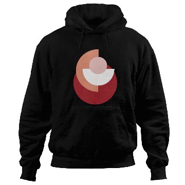 Discover Abstract Circle Geometry Modern Art Design Hoodies