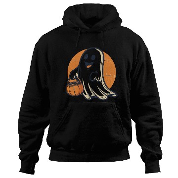 Discover Vintage Ghost Trick-or-Treat Hoodies