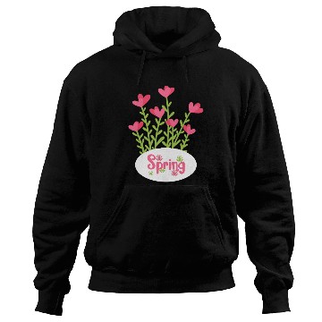 Discover Spring Hoodies – Colorful Floral Heart Design