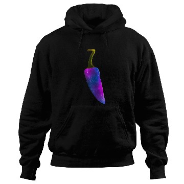 Discover Galaxy Themed Chili Pepper Design Hoodies