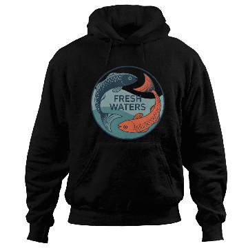 Discover Fresh Waters Koi Fish Artwork Hoodies