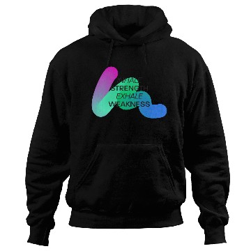 Discover Inspirational Breath Motivation Design Hoodies
