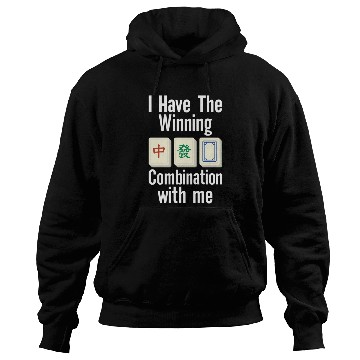 Discover Mahjong Winning Combination Funny Board Games Hoodies