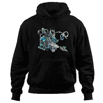 Discover Abstract Jewelry Collage Design Hoodies