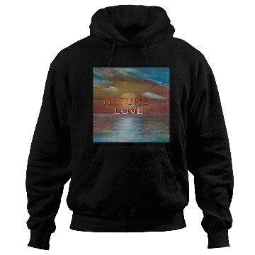 Discover Sunset Ocean Nature Love Design Hoodies
