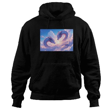 Discover Celestial Dragon Duo Hoodies